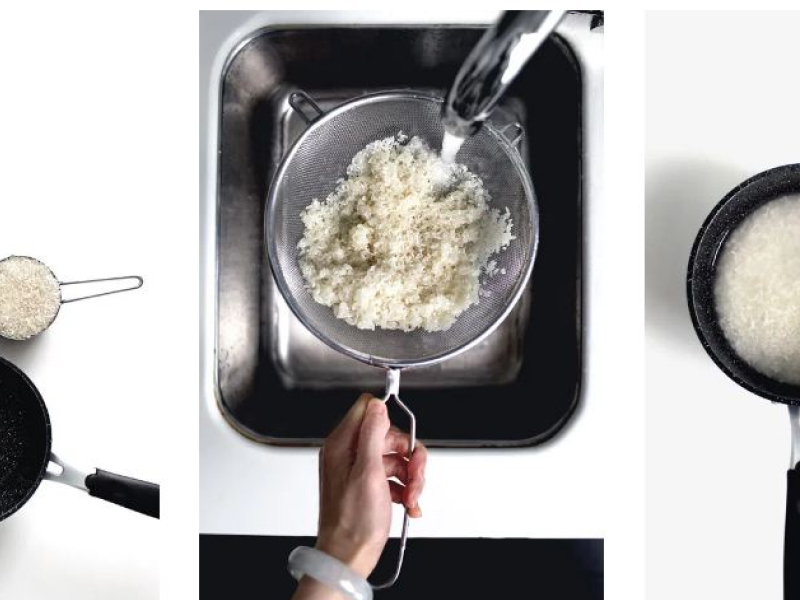 Gạo Và Nước Sạch Là Hai Nguyên Liệu Không Thể Thiếu Khi Nấu Cơm 