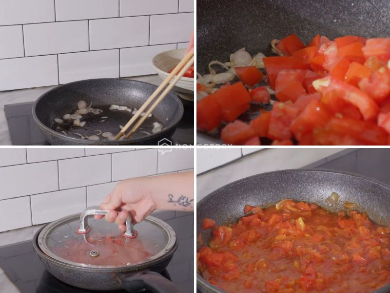 Làm Sốt Cà Chua