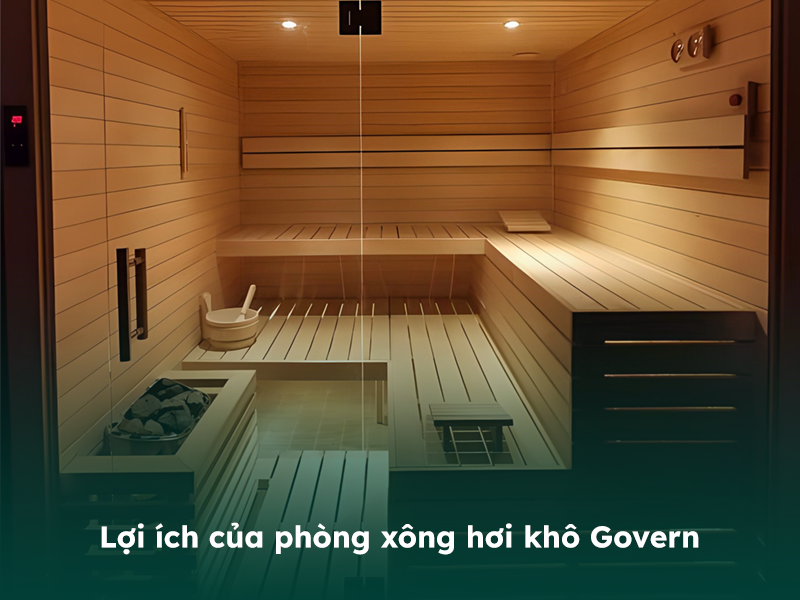 Lợi ích mà phòng xông hơi khô Govern đem lại