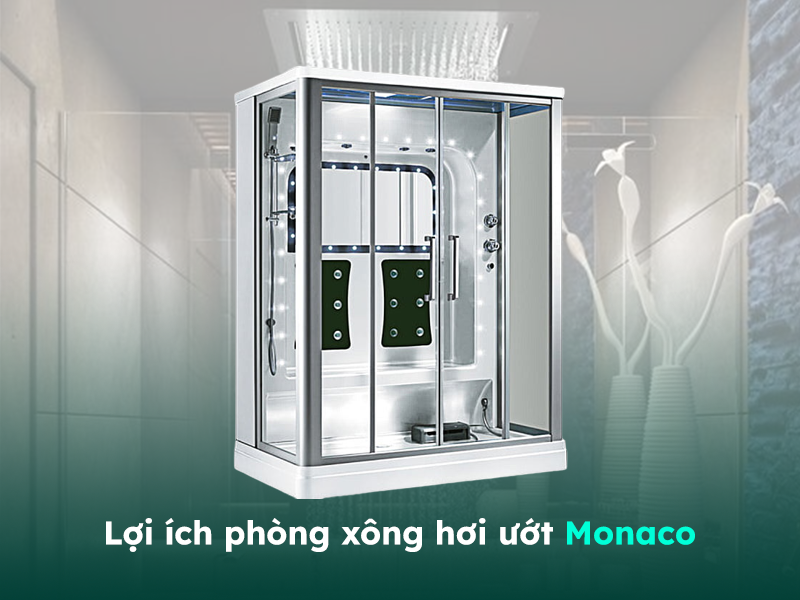 Lợi ích mà phòng xông hơi ướt Monaco mang lại