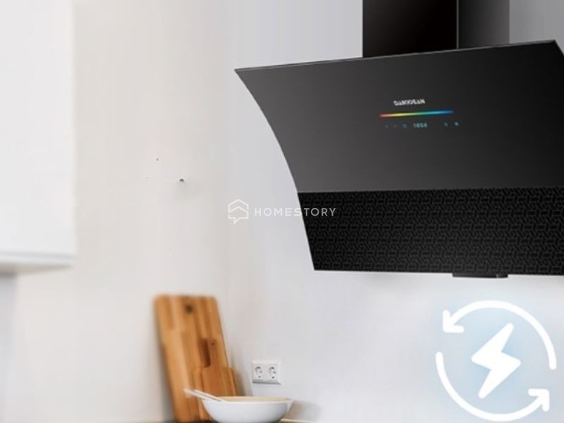 Máy Hút Mùi Kính Vát Là Gì? Lợi Ích Và Tính Năng Ra Sao? 2 Máy Hút Mùi Kính Vát Là Máy Có Bề Mặt Kính Vát Nghiêng