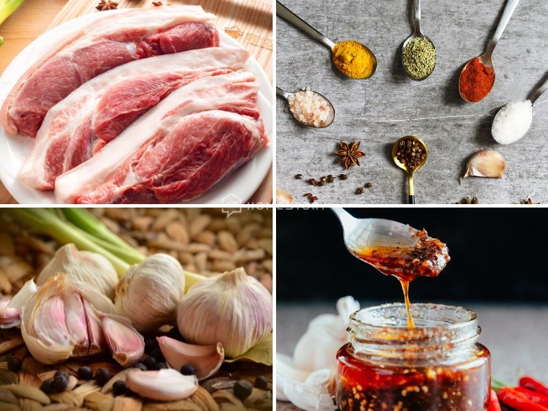 Cách Làm Thịt Lợn Gác Bếp Thơm Ngon 3 Nguyên Liệu Làm Thịt Lợn Gác Bếp
