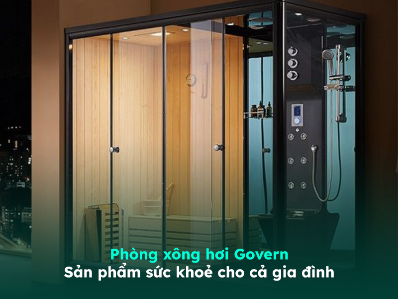 Giới thiệu về phòng xông hơi Govern