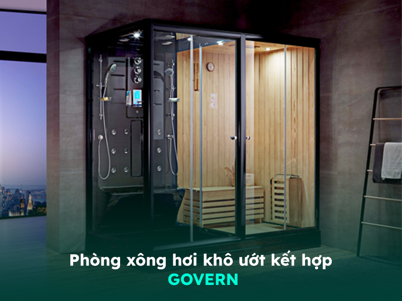 Giới thiệu về phòng xông hơi kết hợp khô và ướt Govern