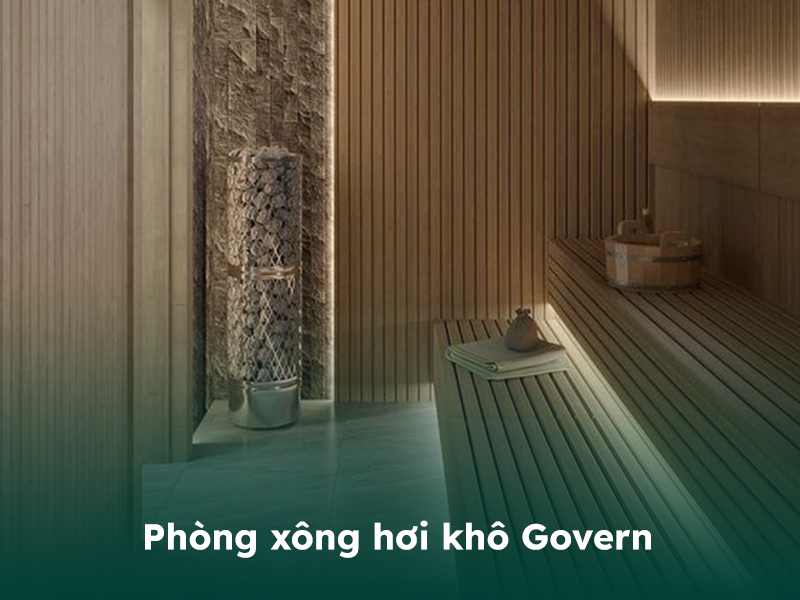 Thư giãn tại nhà cùng phòng xông hơi khô Govern