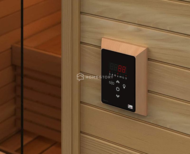 Máy Xông Hơi Gia Đình Được Trang Bị Bảng Điều Khiển Thông Minh, Dễ Điều Khiển