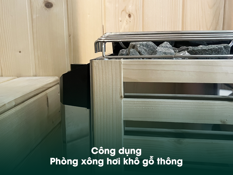 Công dụng mà phòng xông hơi gỗ thông mang lại