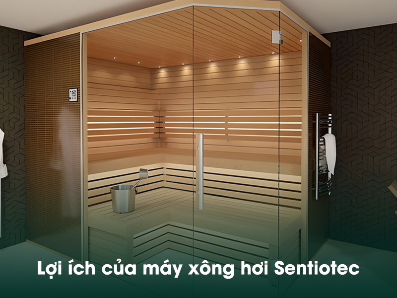 Lợi ích của máy xông hơi Sentiotec