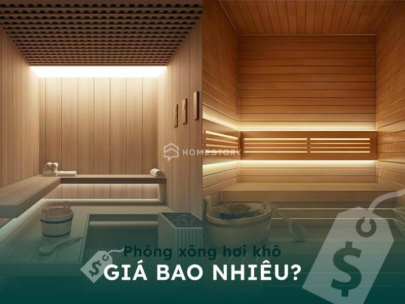 Bảng giá phòng xông hơi khô mới nhất 