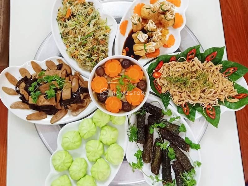 Mâm Cúng Rằm Tháng Giêng Chay Thanh Tịnh