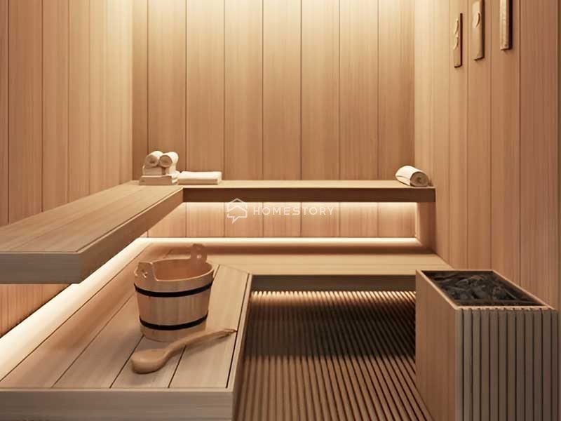 Gỗ Thông Hinoki Có Tốt Không? Các Mẫu Phòng Xông Hơi Gỗ Hinoki Đẹp 14 Homestory - Đơn Vị Cung Cấp Các Phòng Xông Hơi Thiết Kế Cao Cấp