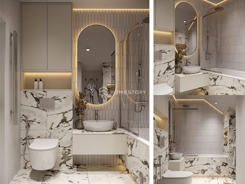 Nếu Bạn Là Fan Của Gạch Vân Mây Ốp Lát Thì Đừng Bỏ Qua Mẫu Thiết Kế Sang Trọng Này Nhé