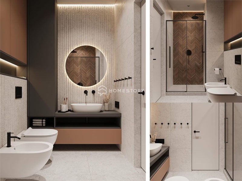 Mẫu Phòng Tắm Sang Trọng, Thiết Kế Hiện Đại Vố Xu Hướng Mới Của Năm, Đừng Bỏ Qua Mẫu Này Nhé