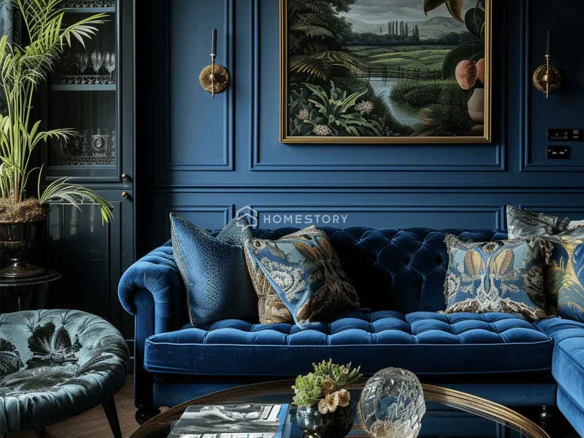 Những Lưu Ý Khi Thiết Kế Phòng Khách Art Deco - Đồ Nội Thất Kiểu Dáng Mạnh Mẽ