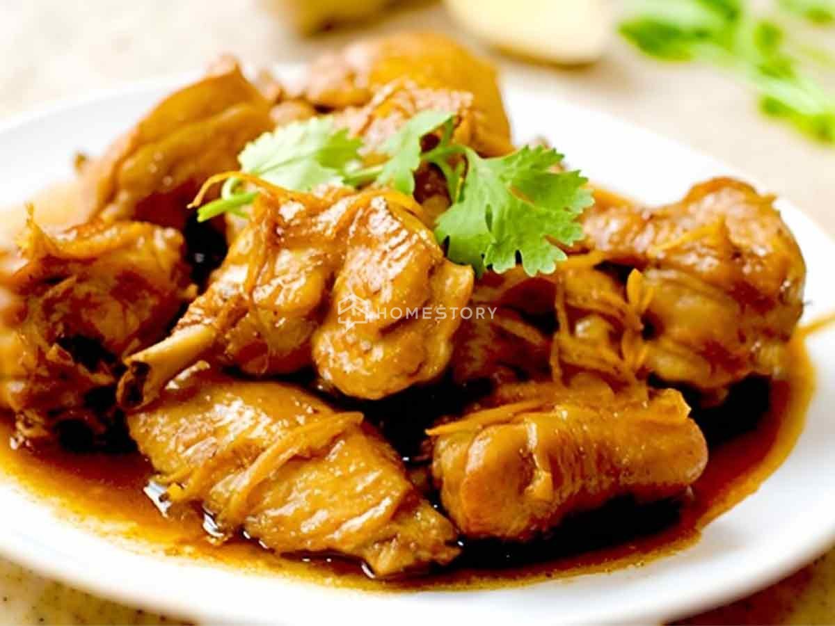 Trời Mưa Ăn Gì Ngon? 20+ Món Ngon Ngày Mưa Dễ Nấu, Dễ Hao Cơm 6 Trời Mưa Ăn Gì Ngon? - Gà Kho Gừng Cay Ấm Đậm Đà