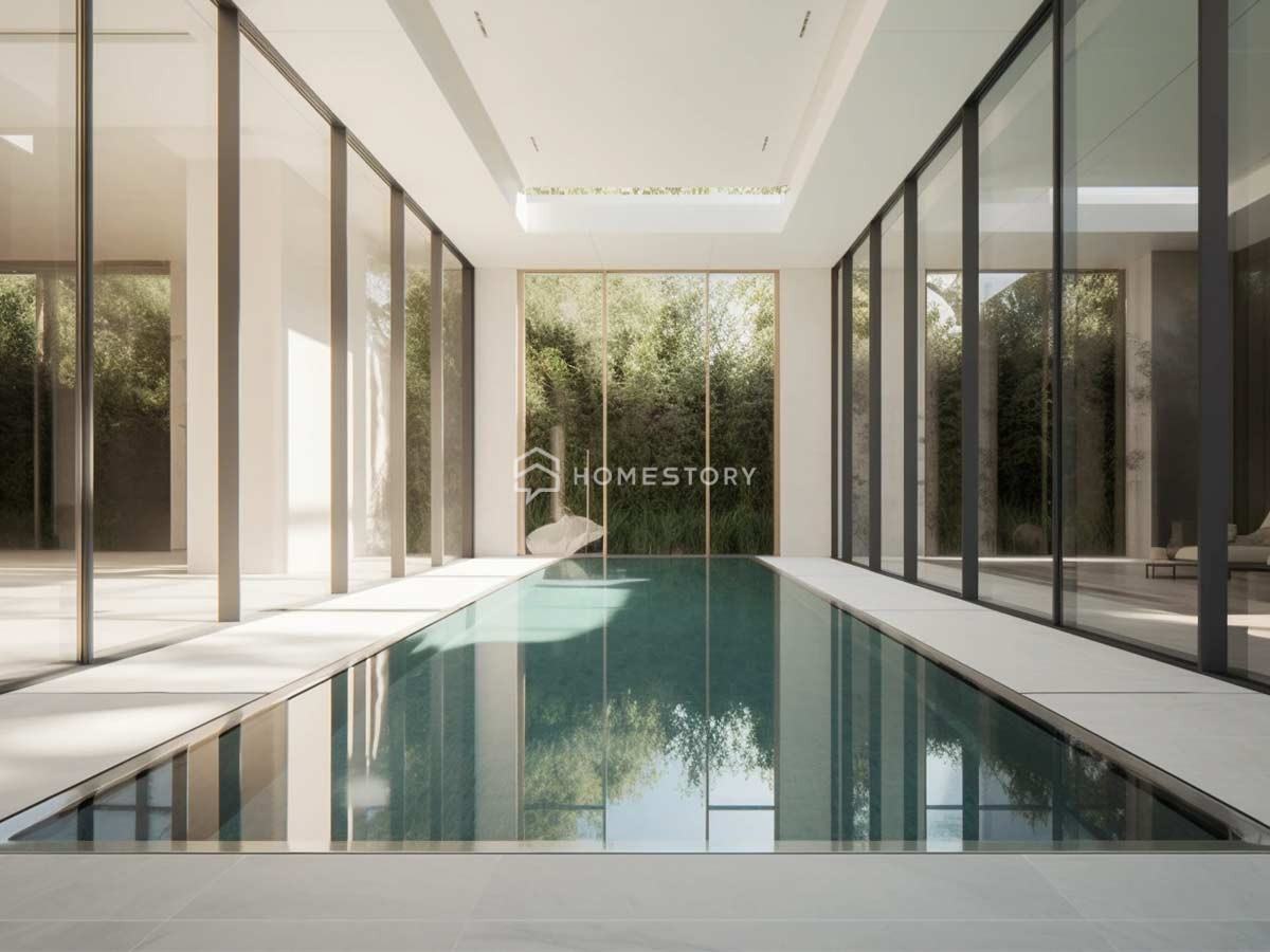 Ưu Điểm Thiết Kế Bể Bơi Trong Nhà