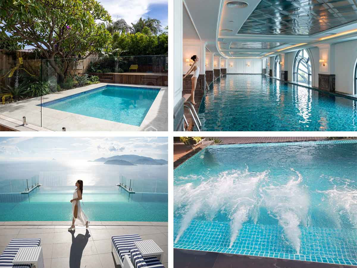 30+ Mẫu Thiết Kế Bể Bơi Đẹp Cho Biệt Thự, Khách Sạn, Homestay 5 Các Kiểu Thiết Kế Bể Bơi Đang Được Ưa Chuộng Hiện Nay