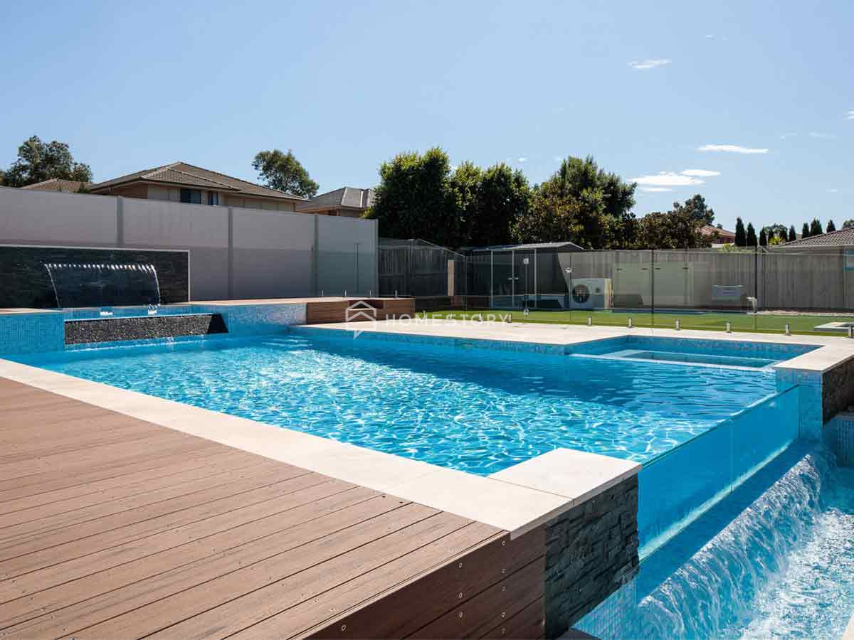 30+ Mẫu Thiết Kế Bể Bơi Đẹp Cho Biệt Thự, Khách Sạn, Homestay 23 Mẫu Thiết Kế Bể Bơi Đẹp Hiện Đại, Siêu Ấn Tượng Với Thác Nước, Kính Tràn Độc Đáo