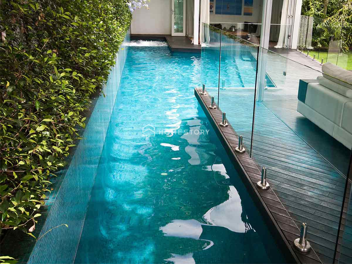 30+ Mẫu Thiết Kế Bể Bơi Đẹp Cho Biệt Thự, Khách Sạn, Homestay 19 Mẫu Thiết Kế Bể Bơi Đẹp Ấn Tượng Khi Kết Hợp Cùng Khu Vườn Treo Nhỏ Xinh