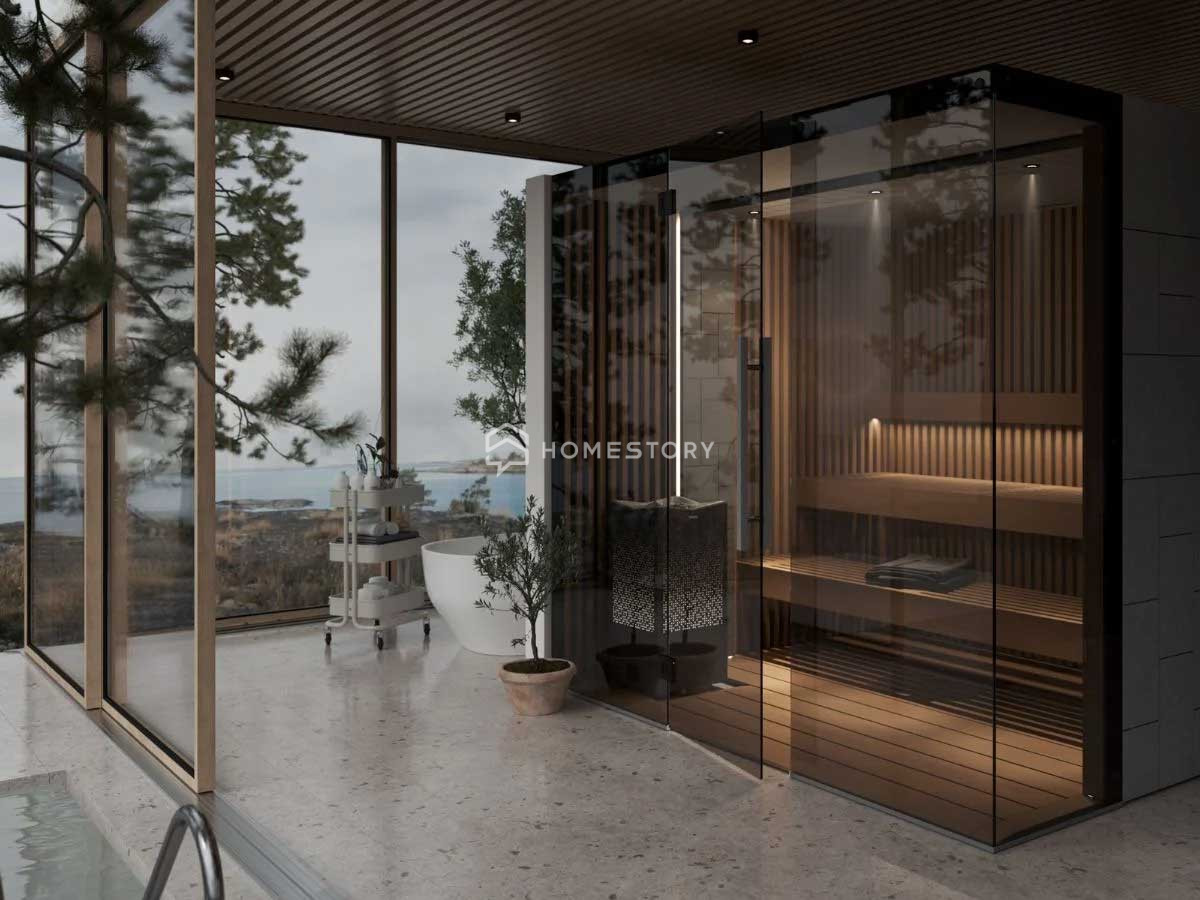 Bất Ngờ Với Lợi Ích Của Phòng Xông Hơi Kết Hợp: Bạn Sẽ Tiếc Nếu Bỏ Qua 26 Những Lợi Ích Của Phòng Xông Hơi Kết Hợp: Tiết Kiệm Diện Tích Phù Hợp Nhiều Phong Cách Thiết Kế