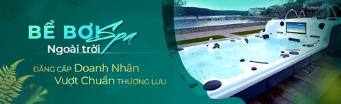 Bể bơi Spa ngoài trời tại HomeStory