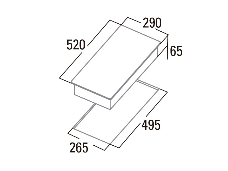 Bếp Điện Từ Đôi Domino Cata Isb 3102 Bk 3500W Cảm Ứng 2 Kích Thước Bếp Điện Từ Đôi Domino Cata Isb 3102 Bk 2300W Cảm Ứng
