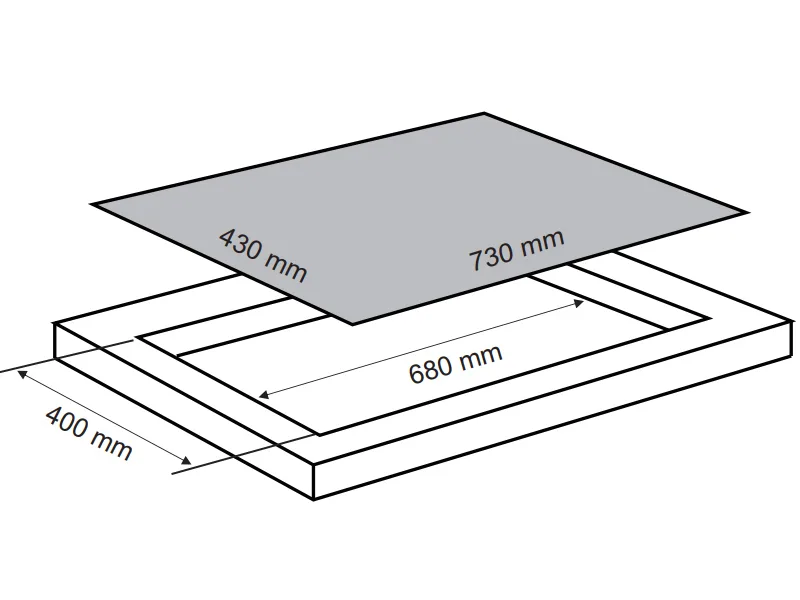 Kích Thước Bếp Điện Từ Hồng Ngoại Đôi Batani Eg-02P4 2700W Cảm Ứng