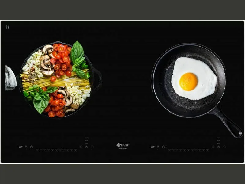 Mặt Đáy Bếp Điện Từ Đôi Arber Ab670 2000W Cảm Ứng