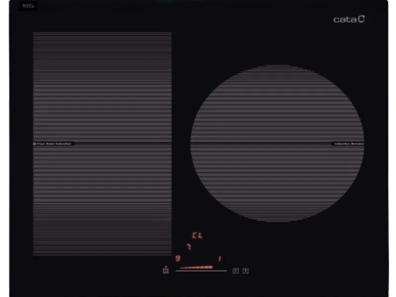 Bếp Điện Từ 3 Vùng Nấu Cata If 6011 Bk 6700W Cảm Ứng 1 Mặt Trước Bếp Điện Từ 3 Vùng Nấu Cata If 6011 Bk 3000W Cảm Ứng