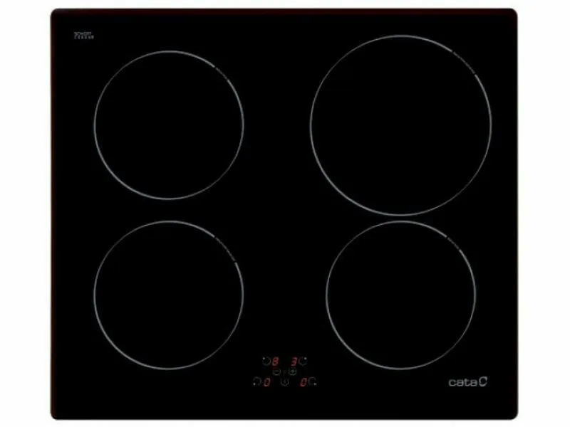 Mặt Trước Bếp Điện Từ 4 Vùng Nấu Cata Ib 604 Bk 2100W Cảm Ứng