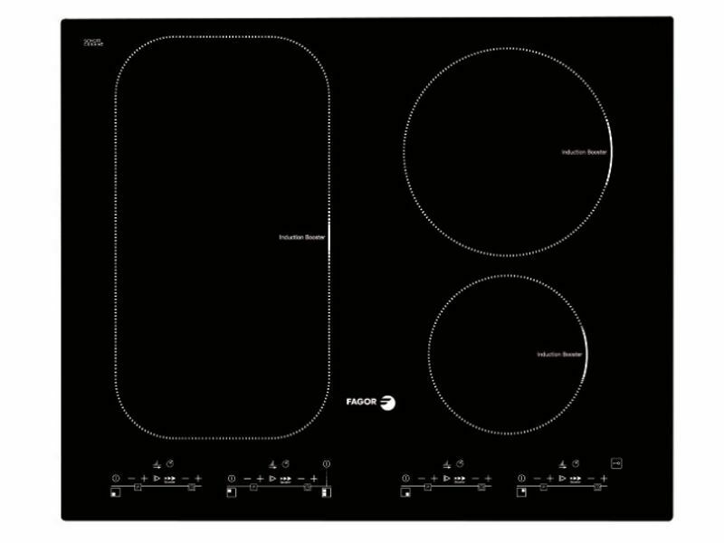Mặt Trước Bếp Điện Từ 4 Vùng Nấu Fagor If-Zone40Hs 4600W Cảm Ứng