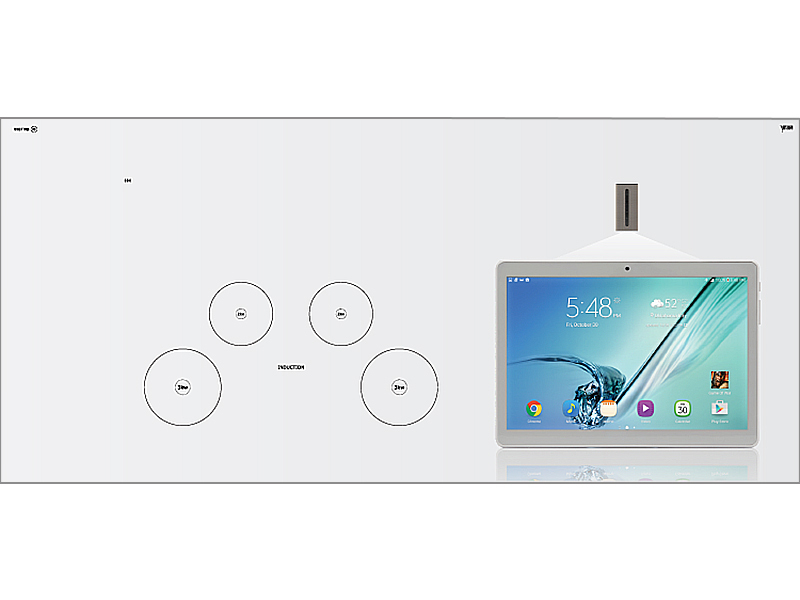 Mặt Trước Bếp Điện Từ 4 Vùng Nấu Malloca Versatis Concept 3000W Cảm Ứng