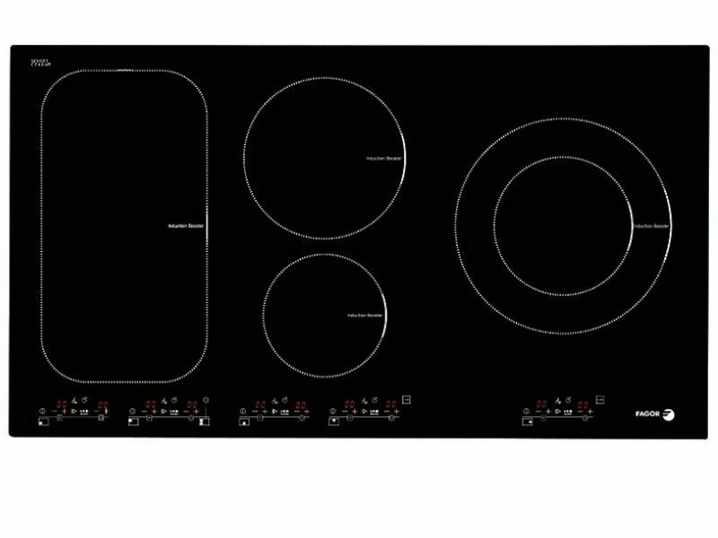 Bếp Điện Từ 5 Vùng Nấu Fagor If-Zone90S 11800W Cảm Ứng 1 Mặt Trước Bếp Điện Từ 5 Vùng Nấu Fagor If-Zone90S 3600W Cảm Ứng