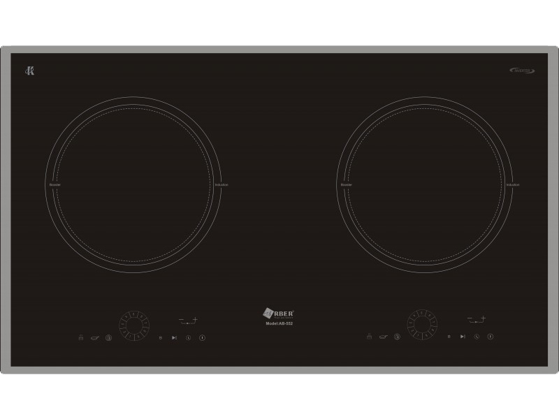 Mặt Trước Bếp Điện Từ Đôi Ab552 2000W Cảm Ứng
