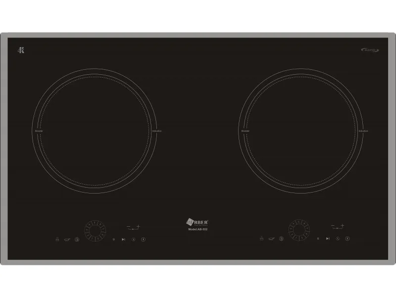 Mặt Trước Bếp Điện Từ Đôi Ab552 2000W Cảm Ứng