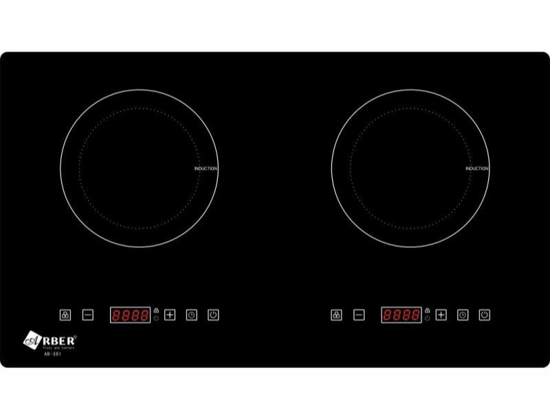 Bếp Điện Từ Đôi Arber AB381 3600W Cảm Ứng 1 Mặt Trước Bếp Điện Từ Đôi Arber AB381 2000W Cảm Ứng