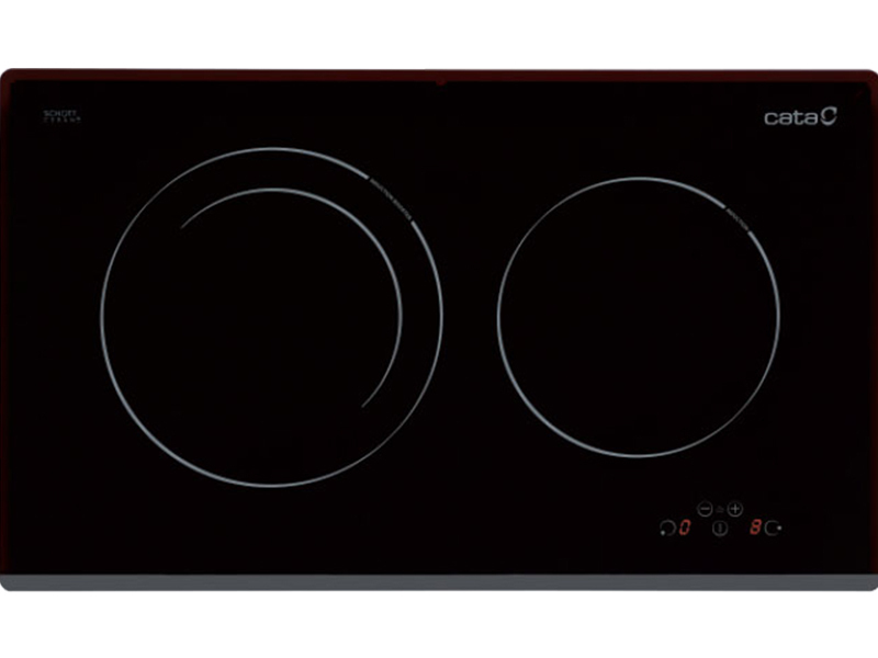 Mặt Trước Bếp Điện Từ Đôi Cata Ib 2 Plus Bk 3000W Cảm Ứng