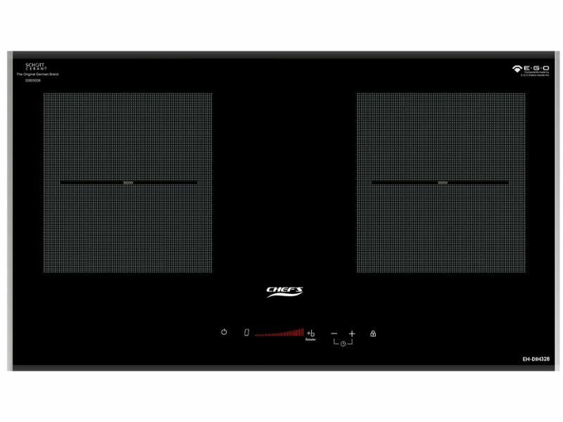 Bếp Điện Từ Đôi Chefs Eh-Dih328 3600W Cảm Ứng 1 Mặt Trước Bếp Điện Từ Đôi Chefs Eh Dih328 3000W Cảm Ứng