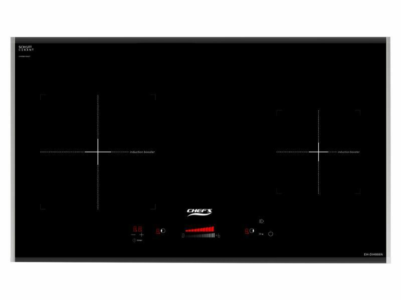 Mặt Trước Bếp Điện Từ Đôi Chefs Eh Dih866N 2000W Cảm Ứng