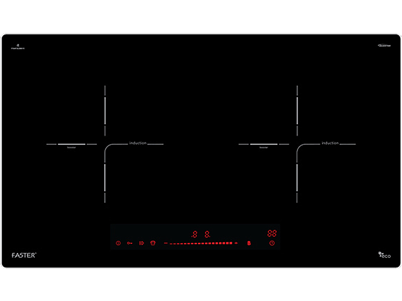 Bếp Điện Từ Đôi Faster Fs 728I 4000W Cảm Ứng 1 Mặt Trước Bếp Điện Từ Đôi Faster Fs 728I 2400W Cảm Ứng