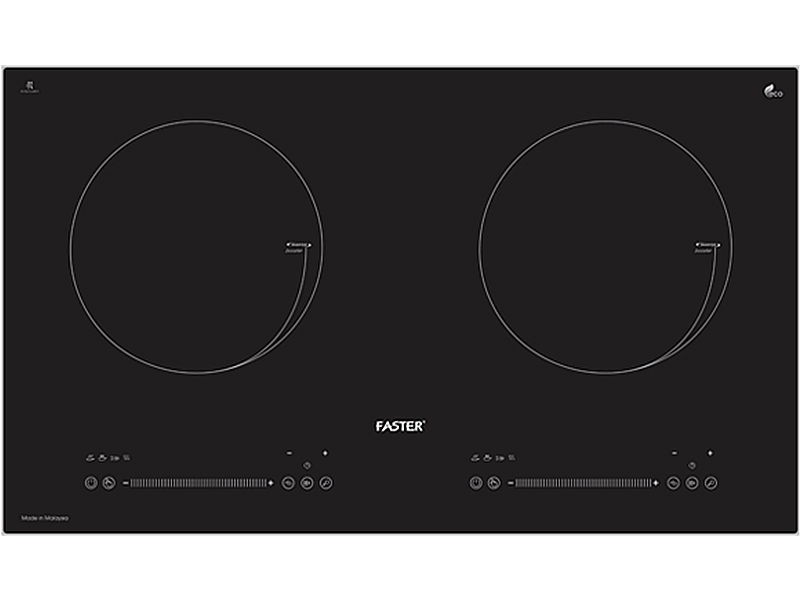 Bếp Điện Từ Đôi Faster Fs 912I 4600W Cảm Ứng 1 Mặt Trước Bếp Điện Từ Đôi Faster Fs 912I 2300W Cảm Ứng