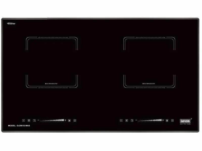 Bếp Điện Từ Đôi Giovani G-20168 Mas 4000W Cảm Ứng 1 Mặt Trước Bếp Điện Từ Đôi Giovani G-20168 Mas 2000W Cảm Ứng