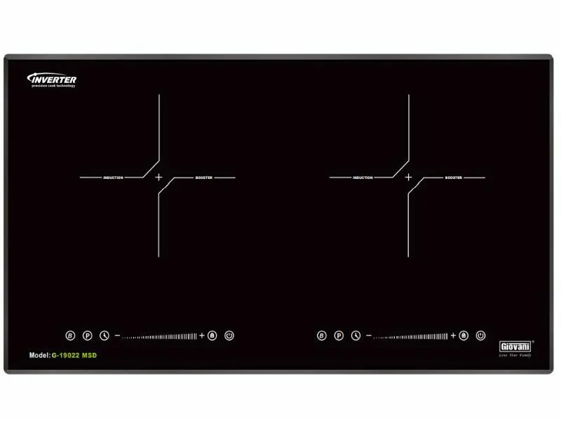 Mặt Trước Bếp Điện Từ Đôi Giovani G999S 2200W Cảm Ứng