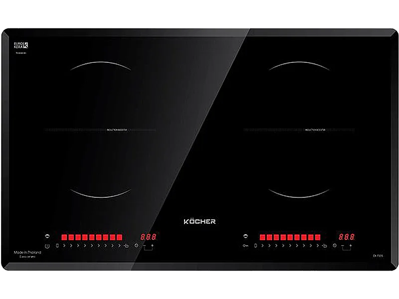 Bếp Điện Từ Đôi Kocher Di 733S 3800W Cảm Ứng 1 Mặt Trước Bếp Điện Từ Đôi Kocher Di 733S 2200W Cảm Ứng