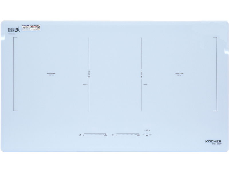 Mặt Trước Bếp Điện Từ Đôi Kocher Dib4 888W 3000W Cảm Ứng