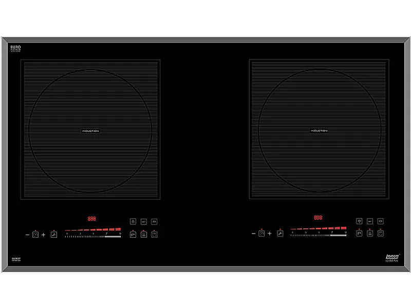 Bếp Điện Từ Đôi Lorca Lci-806 Plus Mặt Trước Bếp Điện Từ Đôi Lorca Lci-806 Plus