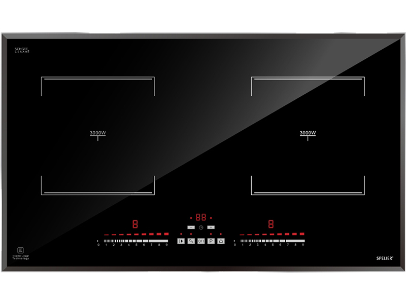 Bếp Điện Từ Đôi Spelier Spe Ic928 Plus 3700W Cảm Ứng 1 Mặt Trước Bếp Điện Từ Đôi Spelier Spe Ic928 Plus 3000W Cảm Ứng