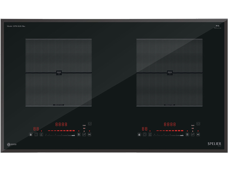 Bếp Điện Từ Đôi Spelier Spm 828I Plus 5200W Cảm Ứng 1 Mặt Trước Bếp Điện Từ Đôi Spelier Spm 828I Plus 2600W Cảm Ứng