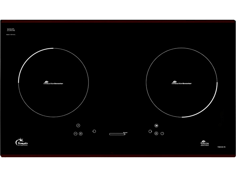 Bếp Điện Từ Đôi Tomate Tom 02I-7S 3600W Cảm Ứng 1 Mặt Trước Bếp Điện Từ Đôi Tomate Tom 02I-7S 2000W Cảm Ứng