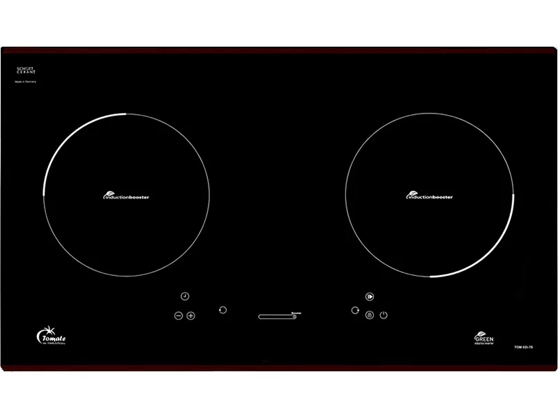 Bếp Điện Từ Đôi Tomate Tom 02I-7S 3600W Cảm Ứng 1 Mặt Trước Bếp Điện Từ Đôi Tomate Tom 02I-7S 2000W Cảm Ứng